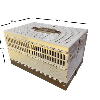 Portable Plastic Folding Pigeon Cage Small ( কবুতরের পাল্লার ছোট খাঁচা )